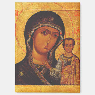 Our Lady of Kazan Orthodox Icon Magnet