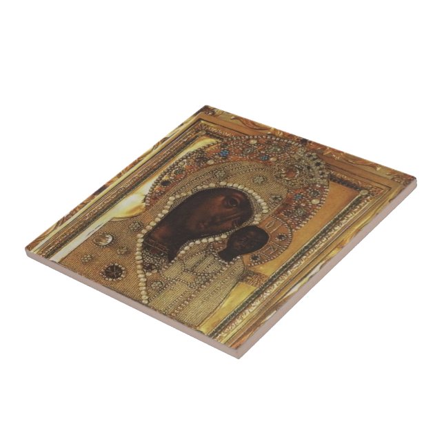 Our Lady of Kazan Tile (Side)