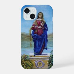 OUR LADY OF LIGHT Madonna of Immaculate Conception iPhone 15 Case