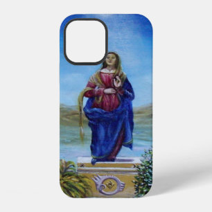 OUR LADY OF LIGHT Madonna of Immaculate Conception iPhone 12 Case