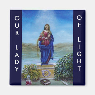 OUR LADY OF LIGHT Madonna of Immaculate Conception Magnet