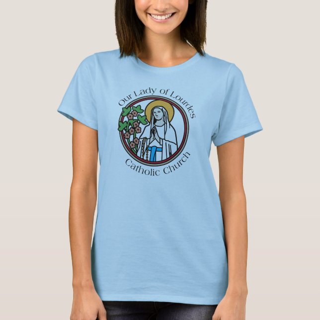 Our Lady of Lourdes Catholic Church - T-Shirt (Front)