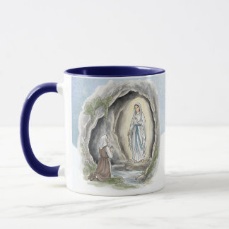 Our Lady of Lourdes, Catholic Mug