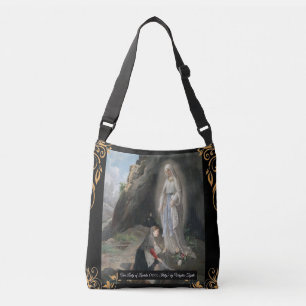 Our Lady of Lourdes Crossbody Bag
