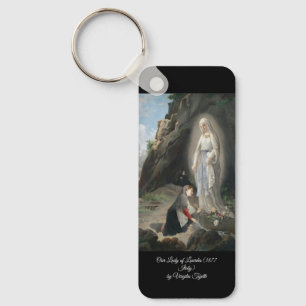 Our Lady of Lourdes Key Ring