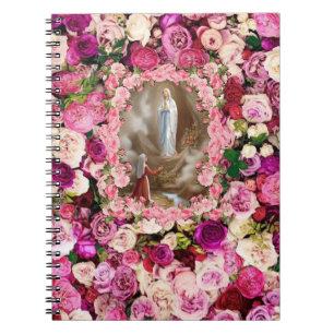 Our Lady Of Lourdes Photo Notebook