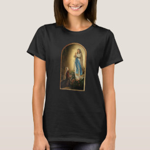 Our Lady Of Lourdes St Bernadette Immaculate Mary T-Shirt