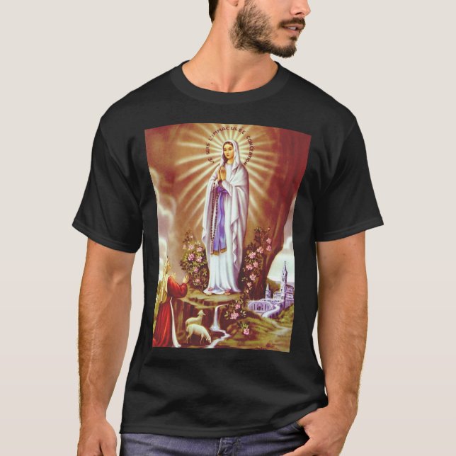 Our Lady of Lourdes T-Shirt (Front)