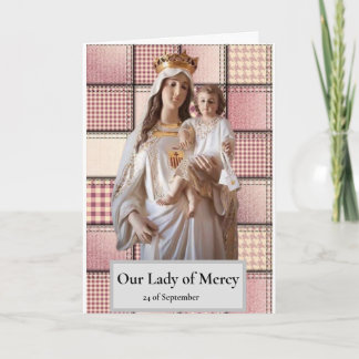 Our Lady of Mercy Card