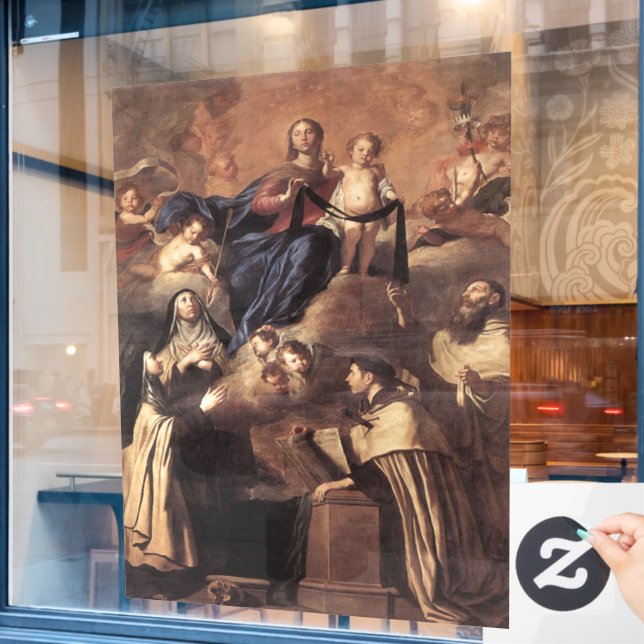 Our Lady of Mount Carmel 1641 (Cafe Window)