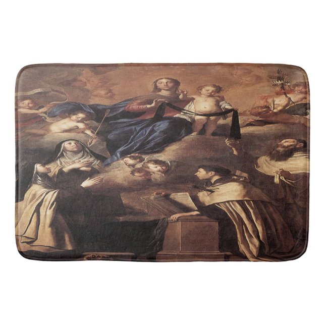 Our Lady of Mount Carmel 1641 Bath Mat (Front)