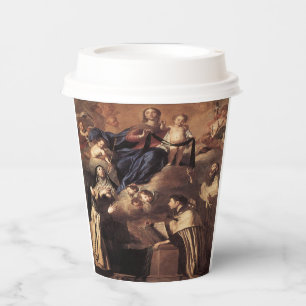 Our Lady of Mount Carmel 1641 Paper Cups