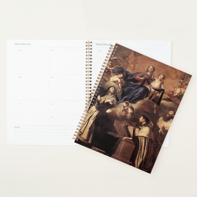 Our Lady of Mount Carmel 1641 Planner (Display)
