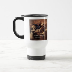 Our Lady of Mount Carmel Prayer Travel Mug