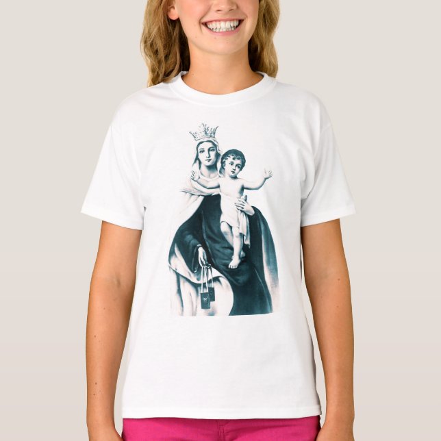 Our Lady of Mount Carmel  T-Shirt (Front)