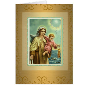 Our Lady of Mt. Carmel Scripture Card
