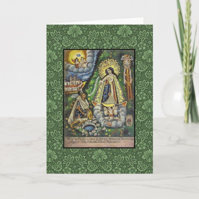 Our Lady of Ocotlan Tlaxcala, Mexico Card (Front)