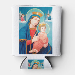 Our Lady of Perpetual Help Catholic Can Cooler