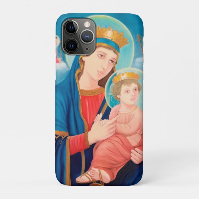 Our Lady of Perpetual Help Catholic Case-Mate iPhone Case (Back)