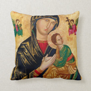 Our Lady of Perpetual Help Cushion