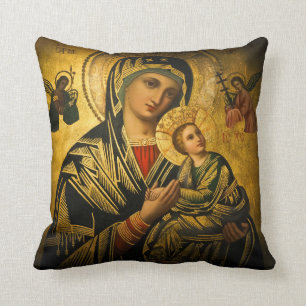 Our Lady of Perpetual Help Cushion