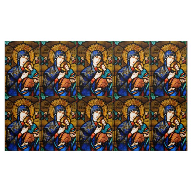 Our Lady Of Perpetual Help Fabric (Yard)