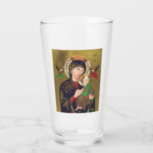 Our Lady of Perpetual Help Glass