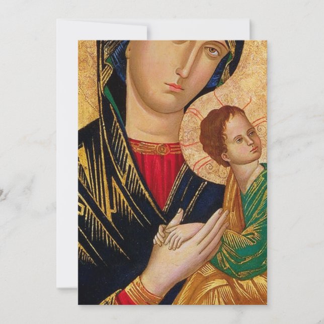 Our Lady of Perpetual Help Invitation (Front)
