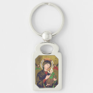 Our Lady of Perpetual Help Key Ring