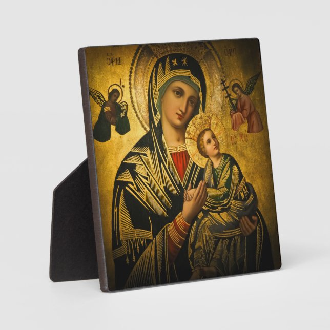 Our Lady of Perpetual Help Plaque (Front)