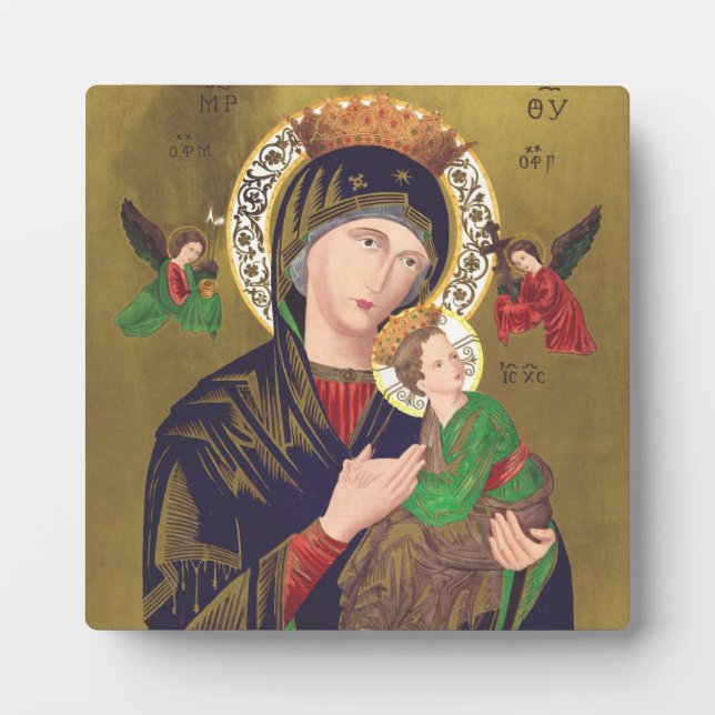 Our Lady of Perpetual Help Plaque (Front)
