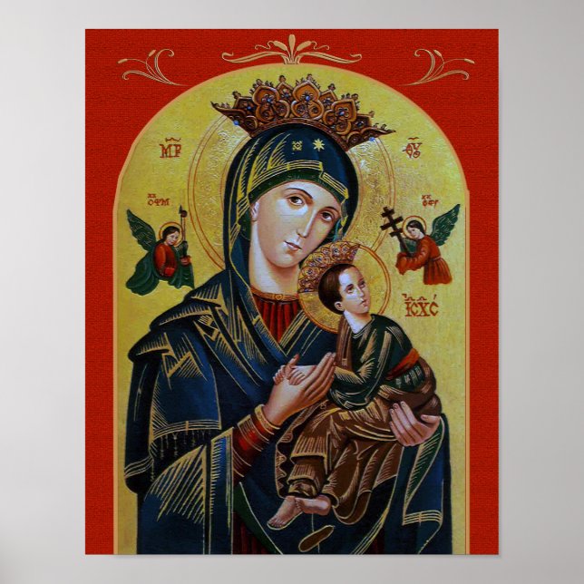 OUR LADY OF PERPETUAL HELP POSTER (Front)