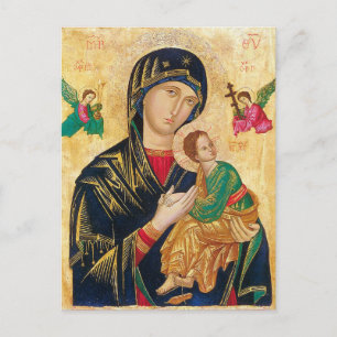 Our Lady of Perpetual Help Prayer Card