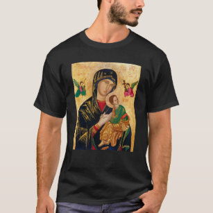 Our Lady of Perpetual Help, Russian orthodox icon, T-Shirt