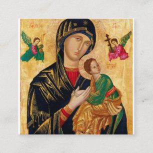Our Lady of Perpetual Help Square Business Card