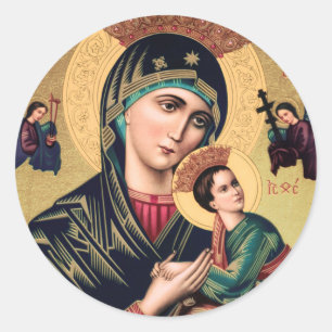 Our Lady of Perpetual Help Stickers