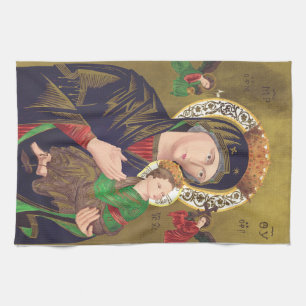 Our Lady of Perpetual Help Tea Towel