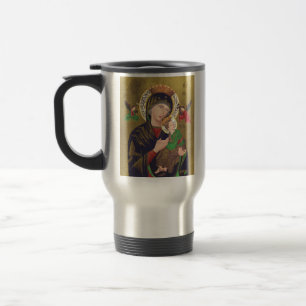 Our Lady of Perpetual Help Travel Mug