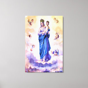 Our Lady of Prompt Succour Canvas Print