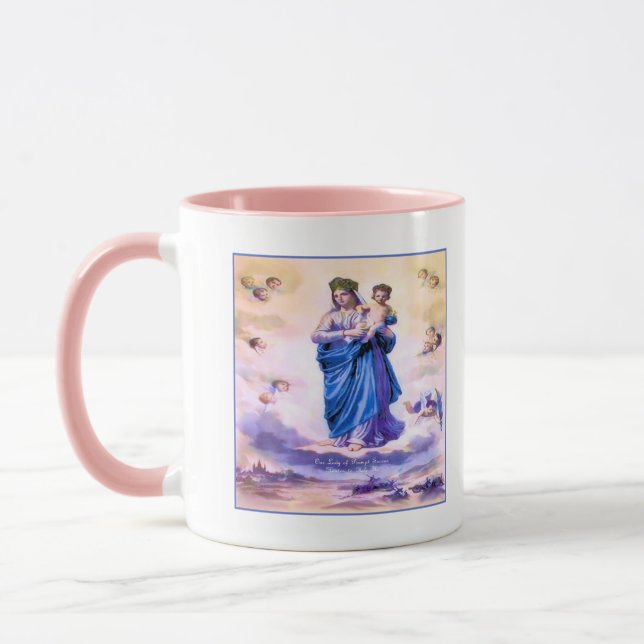 Our Lady of Prompt Succour Mug (Left)