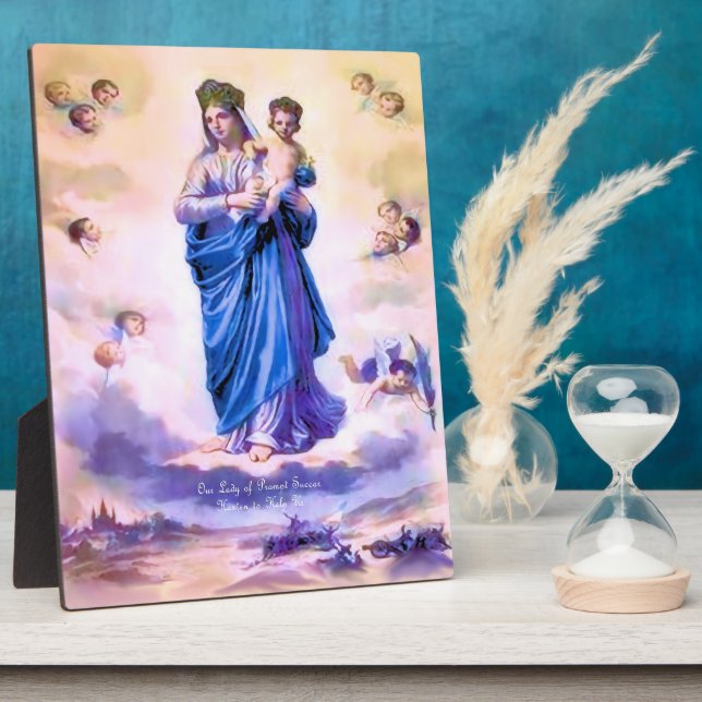 Our Lady of Prompt Succour Plaque (Side)