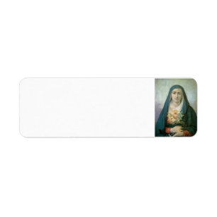 Our Lady of Quito Return Address Label