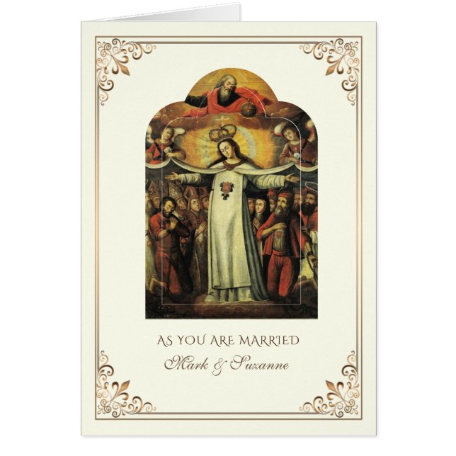 Our Lady of Ransom Virgin Mary Wedding  (Front)