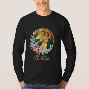Our Lady Of Schoenstatt Mother Mary Thrice Admirab T-Shirt