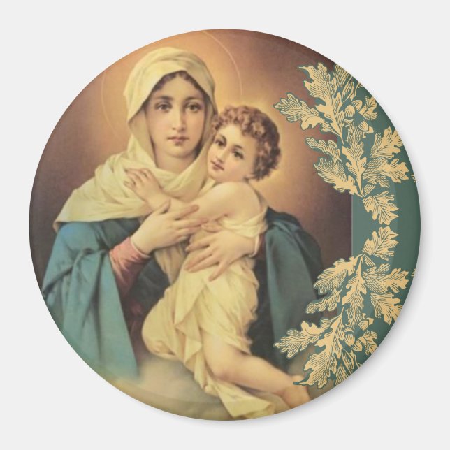 Our Lady of Schoenstatt Virgin Mary Jesus MOTHER Magnet (Front)
