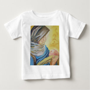 Our Lady of Silence holding baby Jesus T-Shirt