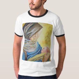 Our Lady of Silence holding baby Jesus T-Shirt