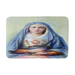 Our Lady of Sorrows Bath Mat