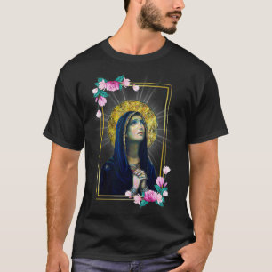 Our Lady of Sorrows Dolours Piety Mater Dolorosa V T-Shirt