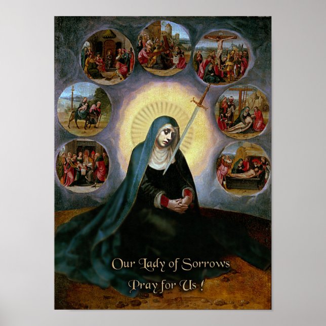 Our Lady of Sorrows Poster (Front)